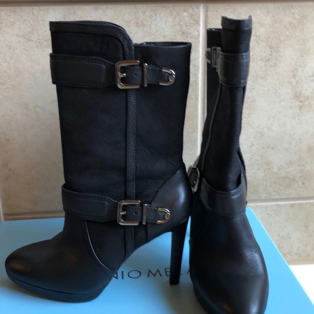 Antonio Milani  mid shaft BuckleBoot.